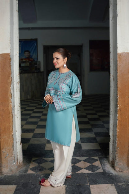 AROHA LAWN EMB CO-ORD SET