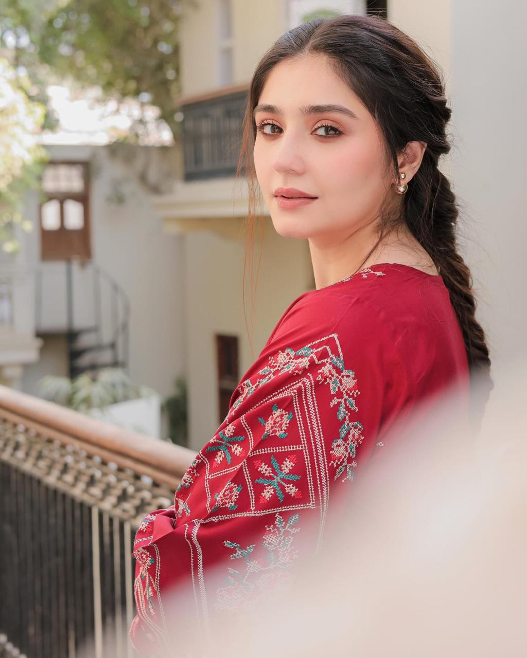 NISHA LAWN EMB CORD SETS ( FARSHI SHALWAR)