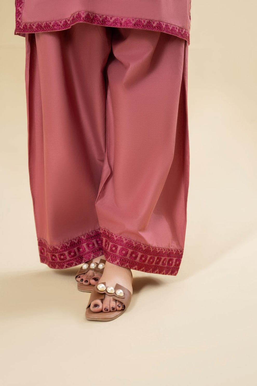 RUBY PINK 2PC ( FARSHI SHALWAR )