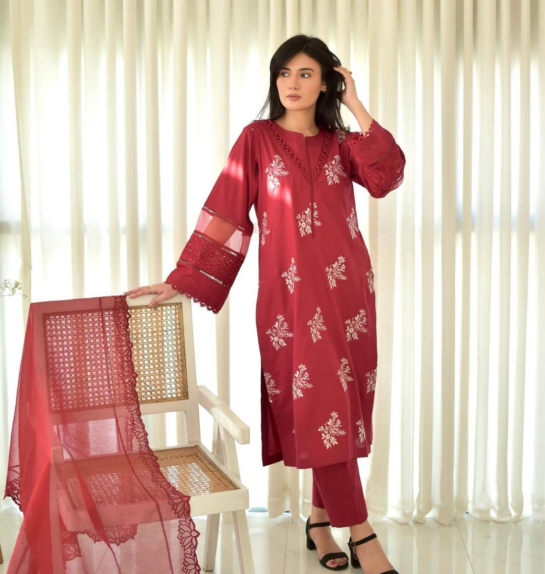 HORIYA LAWN CO-ORD SET