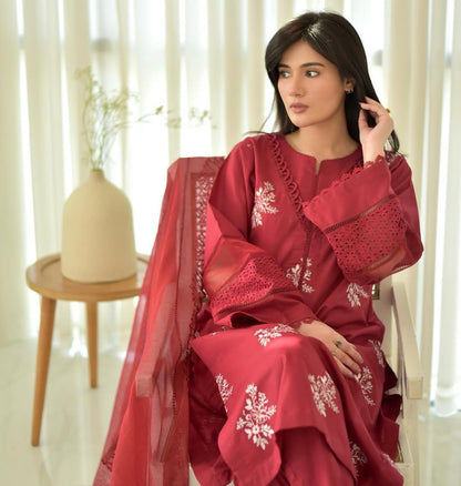 HORIYA LAWN CO-ORD SET