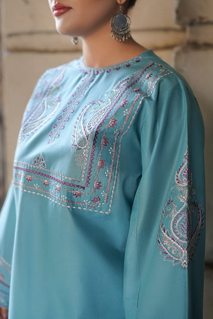 AROHA LAWN EMB CO-ORD SET